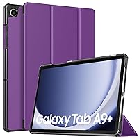 TiMOVO Case for Samsung Galaxy Tab A9+/A9 Plus 11 Inch 2023, Slim Lightweight Stand Hard Back Shell Protective Cover for All-New Galaxy Tab A9+ Tablet SM-X210/X216/X218, Deep Purple
