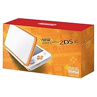 Nintendo 2DS XL Game Console - White + Orange - Nintendo 2DS