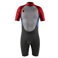 Body Glove Pro3 Junior Boys Girls Shorty Spring Wetsuit 2/1mm - Quadra Flex 4 Way Stretch - Thermal Lightweight Performance for Surfing, Bodyboarding, Swimming, Snorkeling, and Scuba Diving