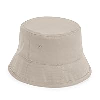 B90B Junior Organic Cotton Bucket Hat - Sand M/L, Sand, XS-XL