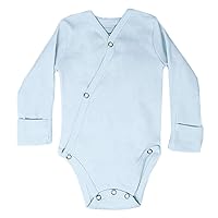 L'ovedbaby unisex-baby Organic Cotton Baby Kimono Bodysuit