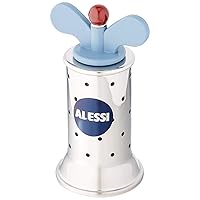 Alessi Michael Graves Pepper Mill Black, 6.3cm diameter, 13.2cm high