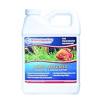 First Defense for Freshwater Aquariums – Stress Relief & Immune System Support with Vitamins Immunostimulants Fish Tanks 32oz.