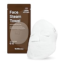 WELLDERMA FACE STEAM & COOLING TOWEL Cotton 2in1 care