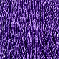 Czech Glass Seed Beads 11/0 (2.1mm Diameter) Terra Intensive Purple Strung DIY Jewelry Making Beadss - 500g Bulk Bag by Preciosa (Jablonex)