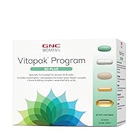 Ultra Mega Women's 50 Plus Vitapak Program | Full Nutrient System Designed for Women Over 50 | Supports Bone, Eye, and Brain Health | 30 Packs