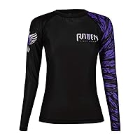 Women's Aerial Assault IBJJF Approved Rash Guard Black