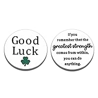 Good Luck Charms St. Patrick's Day Lucky Coins for Women Men Good Luck Gifts for Him Her Birthday Graduation Gifts for Her Christmas Stocking Stuffers for Teens Friends Coworker Leaving Gifts