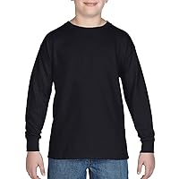 Gildan Boys Heavy Cotton Long Sleeve T-Shirt