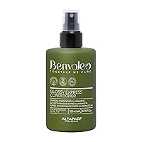 Alfaparf Milano Benvoleo Glossy Express Conditioner for Dull Hair - Clean, Vegan, Sustainable Hair Care - Provides Softness and Radiance - Paraffin Free - Natural Ingredients - 6.76 FL. Oz.
