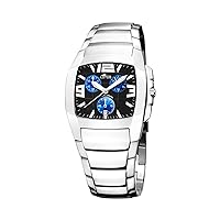 Lotus Shiny Mens Analog Quartz Watch with Stainless Steel Bracelet 15313/D