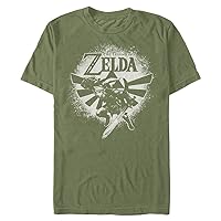 Fifth Sun Men's Nintendo Zelda Spray T-Shirt