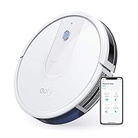 eufy by Anker, BoostIQ RoboVac 15C, Wi-Fi, Upgraded, Super-Thin, 1300Pa Strong Suction, Quiet, Self-Charging Robotic Vacuum Cleaner, Cleans Hard Floors to Medium-Pile Carpets (White)