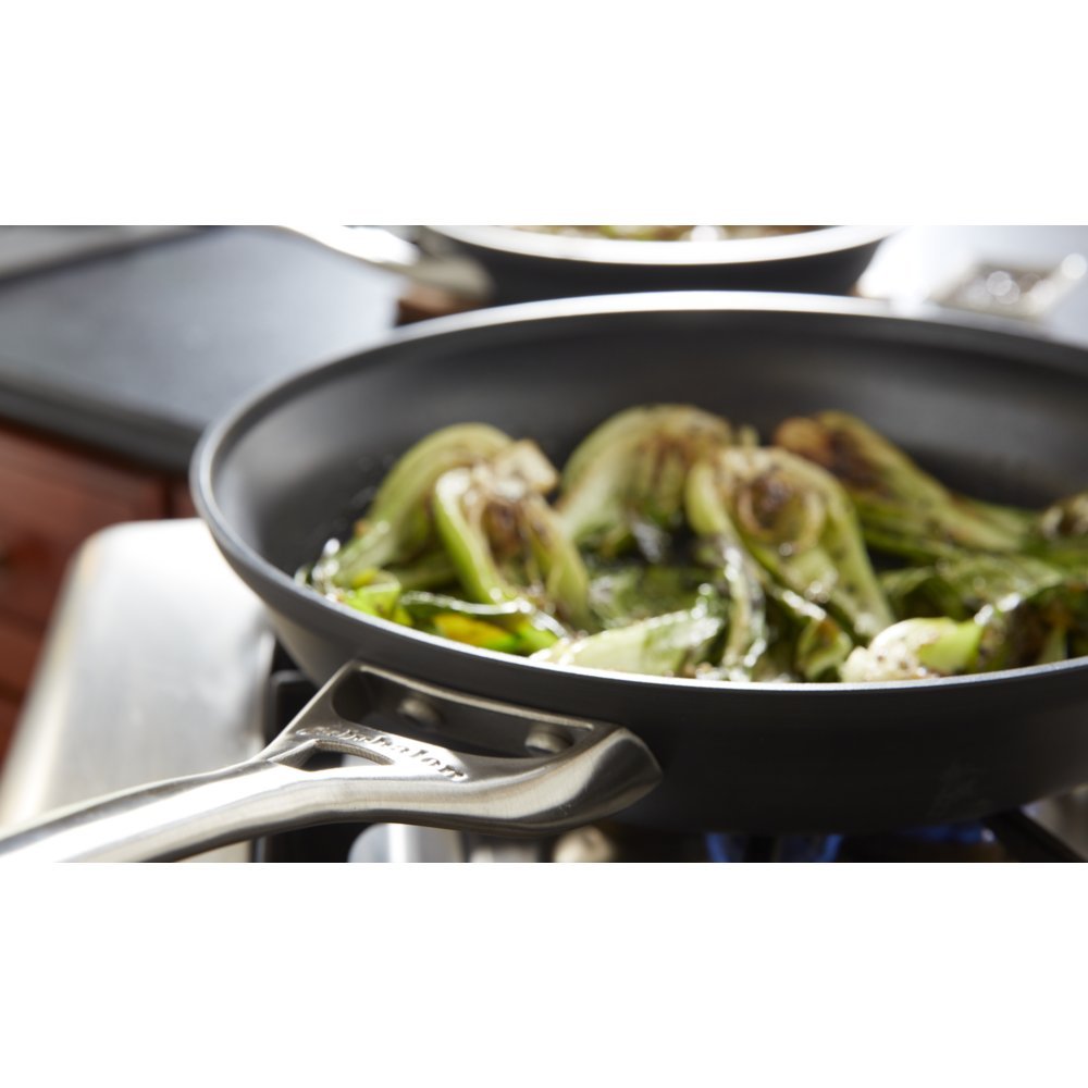 Calphalon 2 Piece Contemporary Frying Pan Set, Nonstick, Black