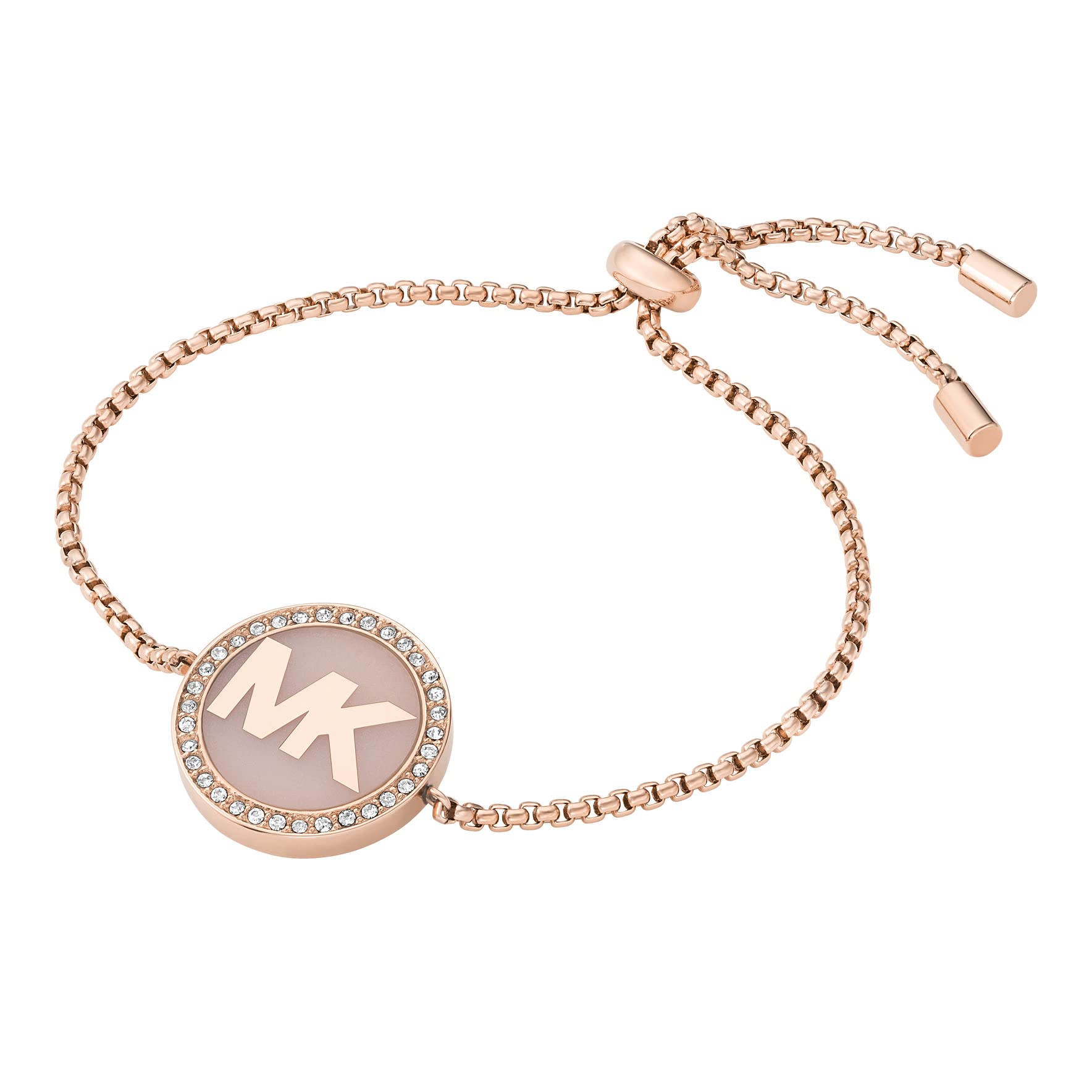 Michael Kors Womens Portia Rose GoldTone Stainless Steel Mesh Bracelet  Watch 37mm  Macys