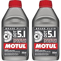 Motul Brake Fluid, DOT 5.1 (N-S) - 500ml (Pack of 2)