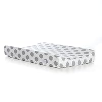 Swizzle Changing Pad Cover, Grey/White