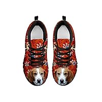 Artist Unknown Cute Drever Dog Print Men's Casual Running Shoes