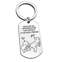 Funny Couple Gifts Keychain I Like Your Butt Let Me Touch it Forever Keyring Valentine's Day Gift for Boyfriend Girlfriend Christmas Birthday Gifts for Husband Wife Funny Gift for Friends