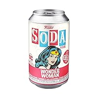 Funko Vinyl SODA: DC - Wonder Woman - 1/6 Odds for Rare Chase Variant - DC Comics - Collectable Vinyl Figure - Gift Idea - Official Merchandise - Toys for Kids & Adults - Comic Books Fans