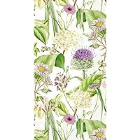 Paper Napkins WILDFLOWER cream 16-Count 3-Ply Guest Towel 8.5 x 4.5 inches