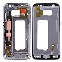 Cell Phone Replacement Part Front Housing LCD Frame Bezel Plate for Galaxy S7 / G930 Phone Accessories (Color : Grey)