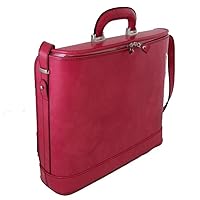 Pratesi Raffaello Big Bag 17'' in cow leather - R116/17 - Radica - (Pink)