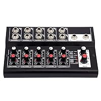 10-Channel Mixing Console Digital Audio Mixer Stereo usb mixer audio for Recording DJ Network Live Broadcast