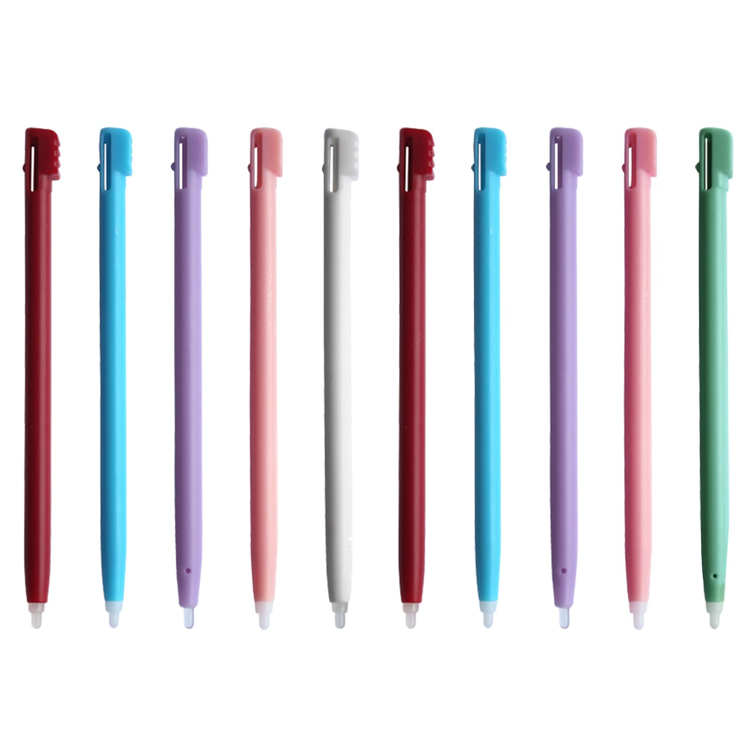 OSTENT Color Touch Stylus Pen for Nintendo NDSL NDS Lite Pack of 10