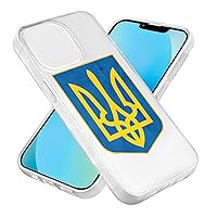 Vintage Coat of Arms of Ukraine Phone Case Cover for iPhone 14 iPhone 14 Pro iPhone 14 Plus iPhone 14 Pro Max Dropproof Shockproof