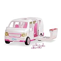 Lori – Vehicle for Mini Dolls – Large Car for 6-inch Dolls – Music Booth & Wardrobe – Sounds & Lights – 3 Years + – Sweet Escape Luxury SUV