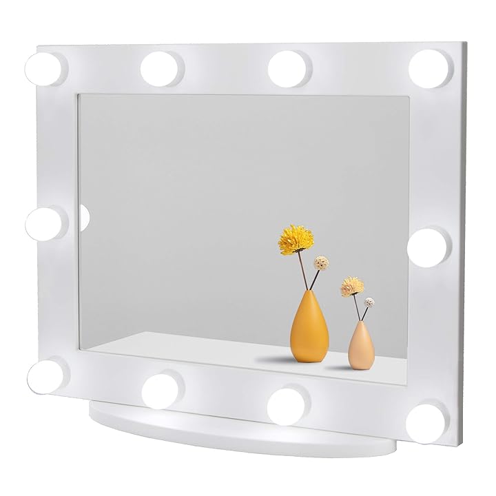 Mua Waneway Hollywood Vanity Mirror, Tabletop Light Up Makeup Mirror