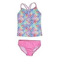 Dayu Girls' Summer Dream Tankini Two Piece Swimsuit