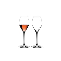 Riedel Extreme Rose Wine Glass, Set of 2, Clear,11.36 FL OZ