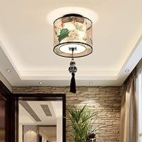 4 Types Chinese LED Light Fixtures Ceiling Ceiling Lamp Classic Vintage Chinese Led Hanging Chinese Ceiling Lamp