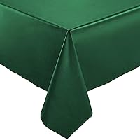 Smarty Had A Party Hunter Green Rectangular Plastic Tablecloth (54