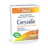 Boiron Coryzalia for Adults, 60 CT