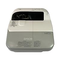 Epson PowerLite 480 3LCD Projector 3000 Lumens HD HDMI Ultra Short Throw, bundle HDMI Cable Remote Control Power Cable