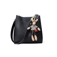 Handbags Women's Cowhide Leather Single Backpack Messenger Bag with Large Capacity Doll Cute Fashion Popular Mother's Day Birthday Gift