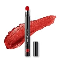 Long Lasting Lip Stain for Lips and Cheek Tint | High Pigment Color | lightweight Matte Finish | Weightless | Full Coverage | Twist Velvet Tint #4 (No.4)