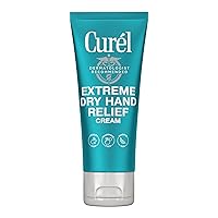 Curel Extreme Dry Hand Dryness Relief, Travel Size Hand Cream, Easily Absorbed for Long-Lasting Relief after Washing Hands, with Eucalyptus Extract, 3 Ounces