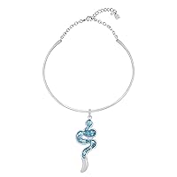 Robert Lee Morris Soho Snake Wire Collar Necklace