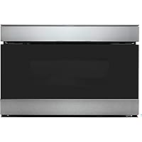 Sharp Insight 24-In. Under-The-Counter Pedestal Drawers Microwave, Stainless (Skmd24u0es)