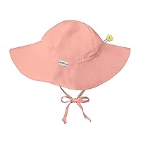 Brim Sun Protection Hat-Coral-0/6mo