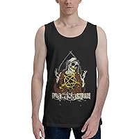 The Acacia Strain Tanks Tops Boy's Summer Sleeveless T Shirt Casual Round Neck Exercise Vest Black