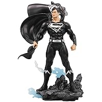 DC Heroes: Superman (Black and Silver Version) Previews Exclusive 1:8 Scale Statue