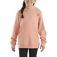 Carhatt Girls Hoodie Fleece Pullover Sweatshirt