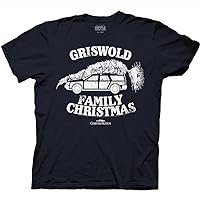 Ripple Junction National Lampoon's Christmas Vacation Adult Holiday T-Shirt Griswold Family X-Mas Tree Funny Shirt