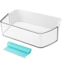 DA97-12650A, DA63-06963A, DA63-07104A Refrigerator Door Shelf Bin Basket (Right Side) Compatible With Sam-sung Refrigerator RF260, RF261, RF263beaesr Door Shelves - 1 Year Warranty