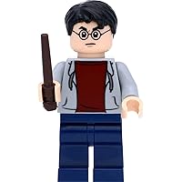 LEGO Harry Potter mini figure Harry Potter as a young adult in grey hoodie